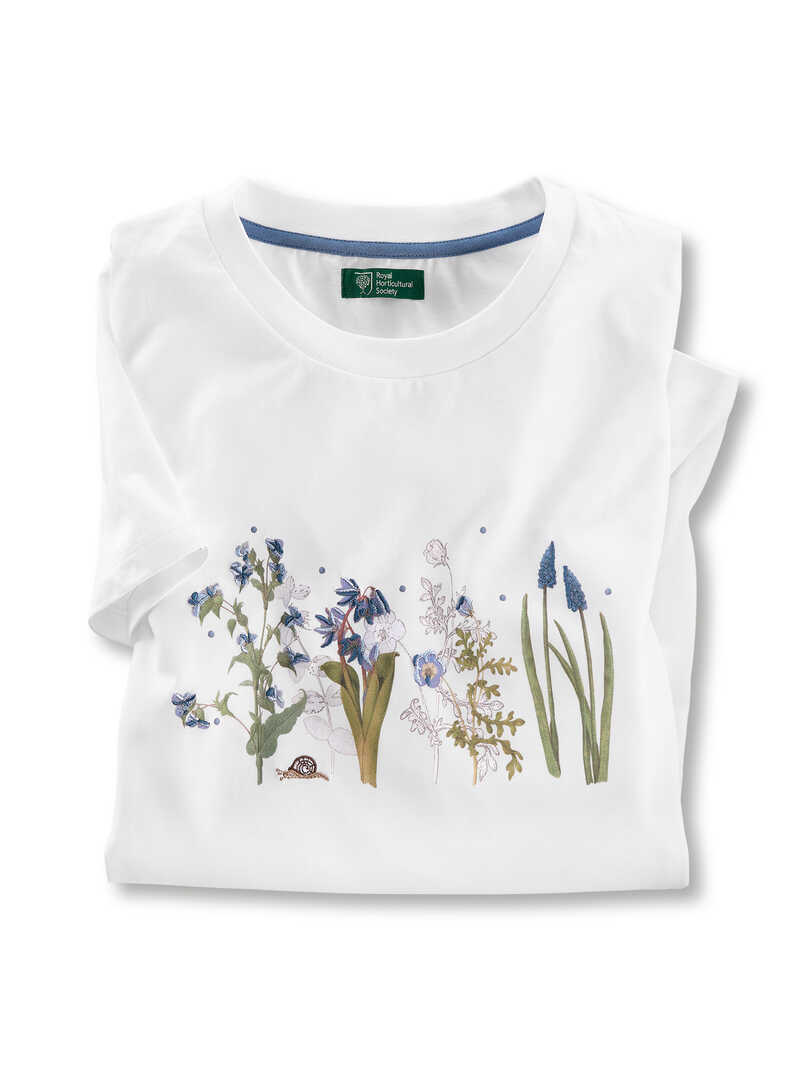 Produktbild zu Leichtes Sommershirt mit Blumenprint