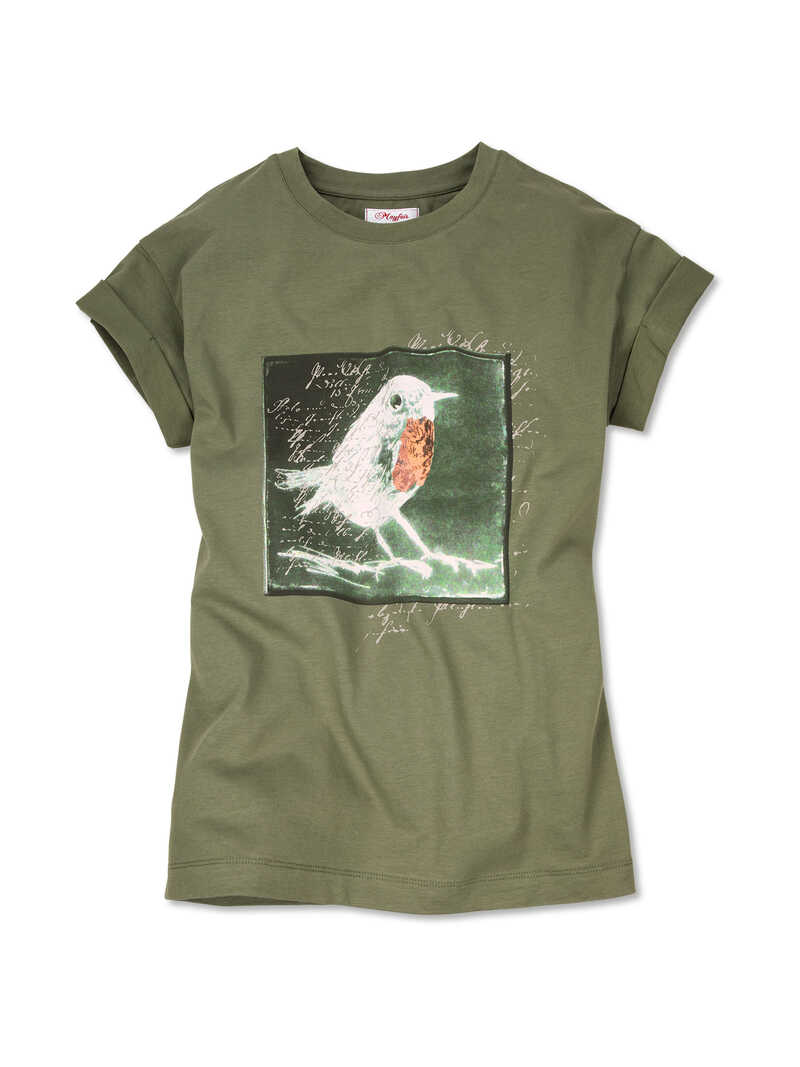 Damen-T-Shirt mit Robin-Motiv