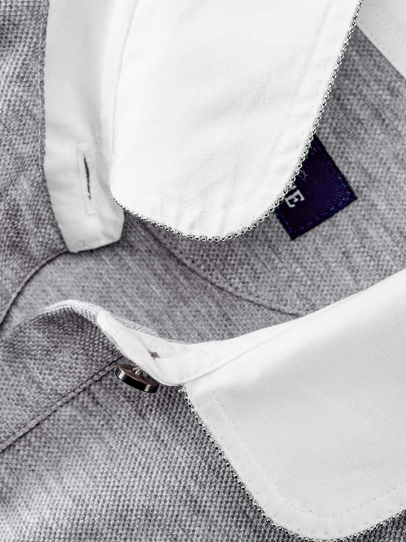 Alternatives Bild 3 zu Langarm-Poloshirt mit Bubikragen