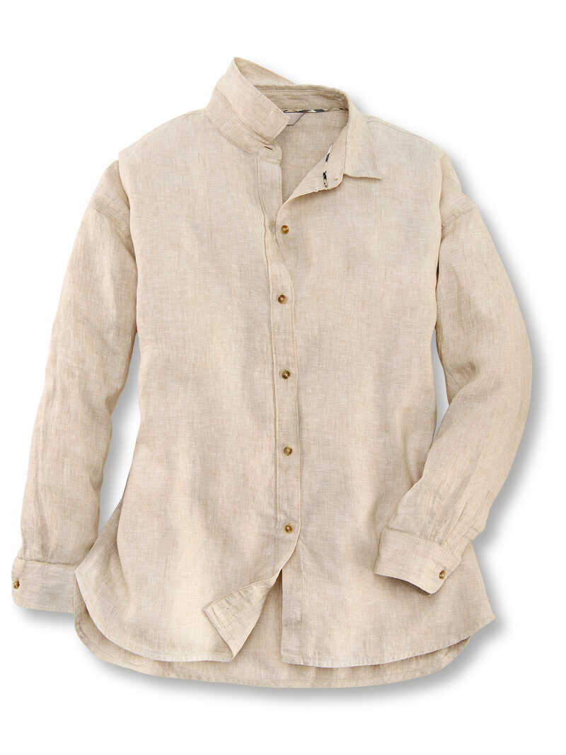 Produktbild zu Oversized-Leinenbluse Hampton