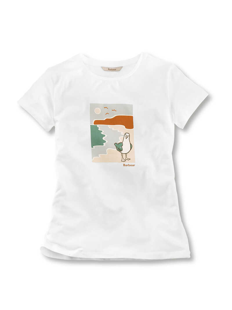 Produktbild zu Weies Damen-T-Shirt Merseyside