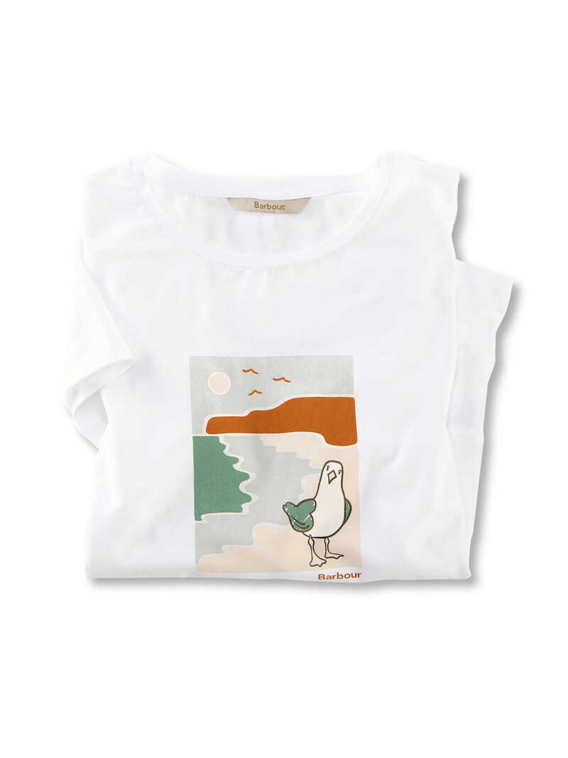 Alternatives Bild 1 zu Weies Damen-T-Shirt Merseyside