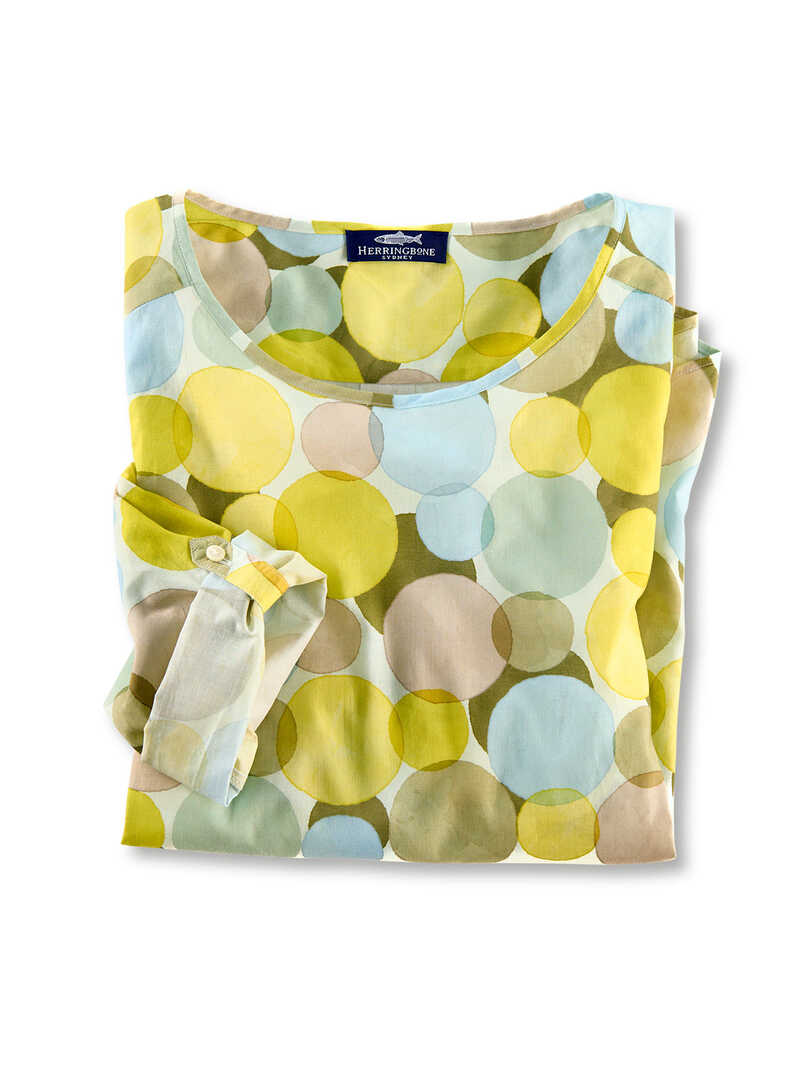 Produktbild zu Shirtbluse Bubble Print