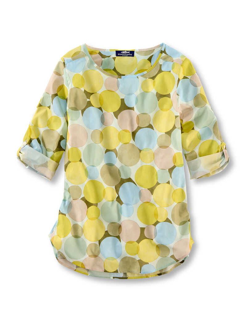 Alternatives Bild 1 zu Shirtbluse Bubble Print