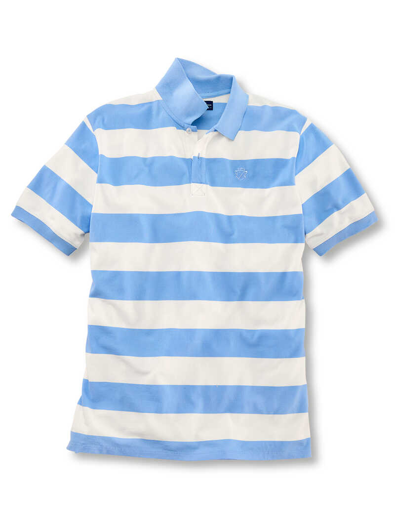 Alternatives Bild 2 zu Poloshirt mit Regattastreifen