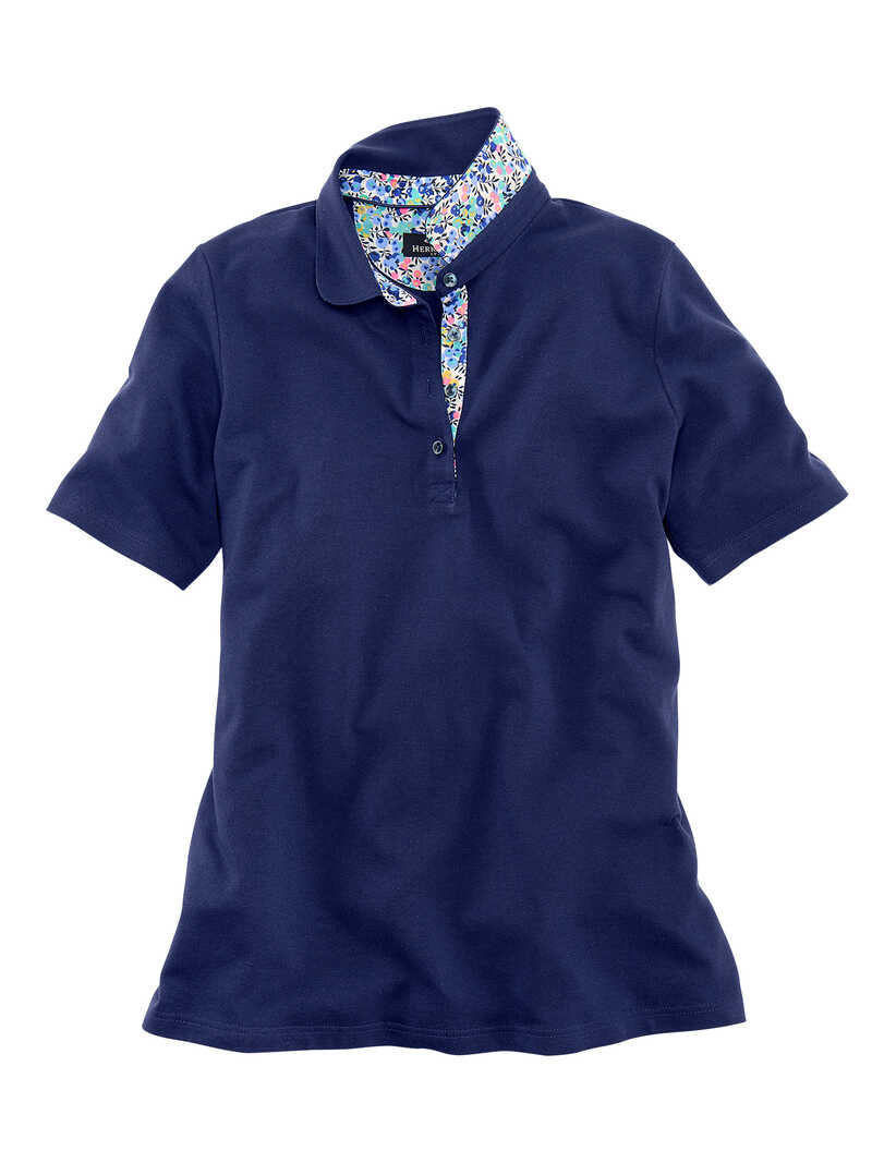 Alternatives Bild 1 zu Poloshirt mit Liberty-Kragen