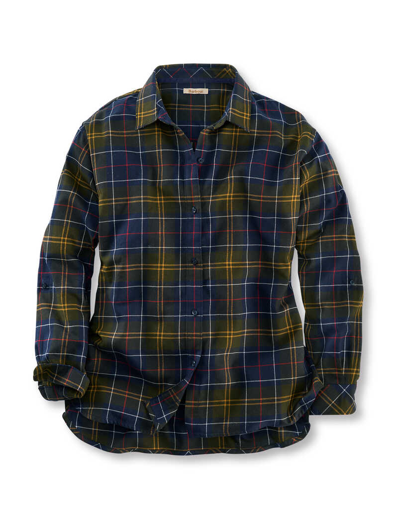 Alternatives Bild 1 zu Oversized-Tartanbluse Elishaw