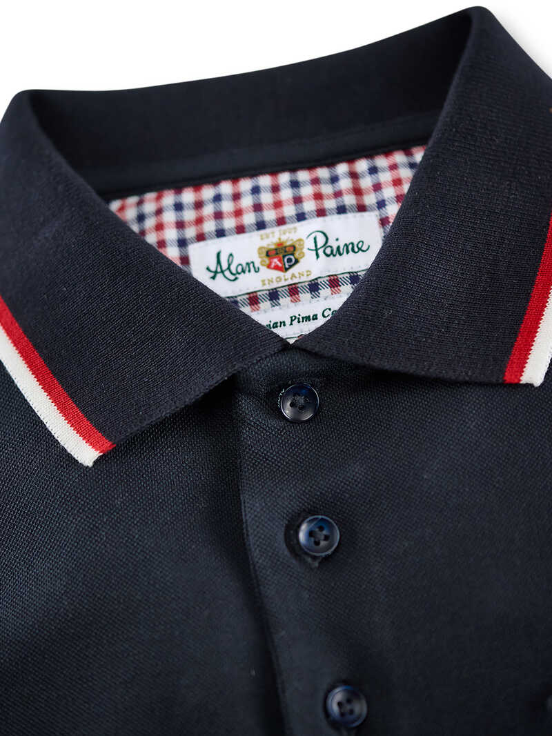 Alternatives Bild 2 zu Herren-Poloshirt Pima-Baumwolle