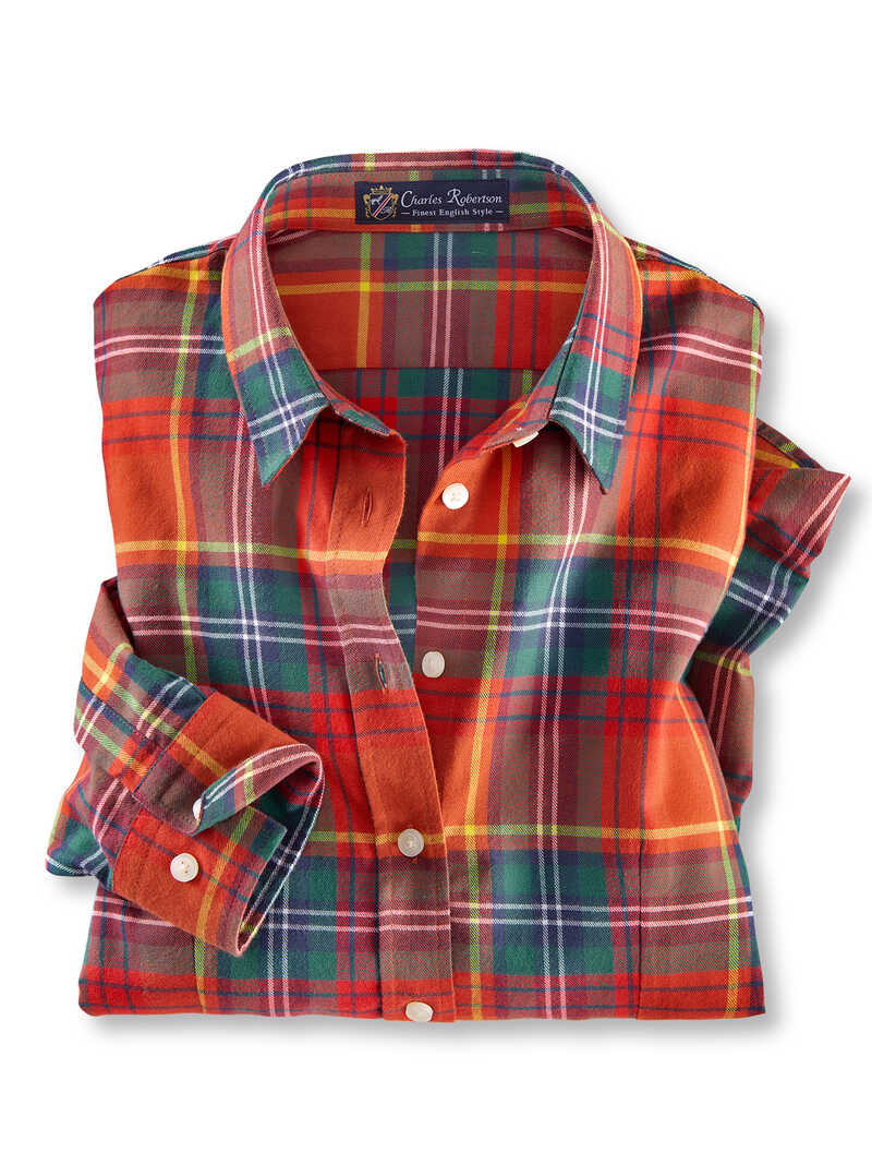 Alternatives Bild 1 zu Flanell-Karobluse