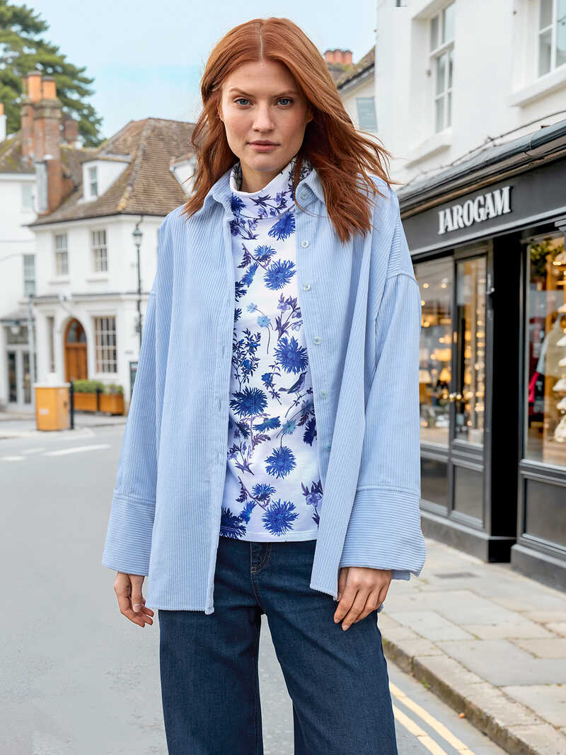 Alternatives Bild 2 zu Cord-Overshirt fr Damen