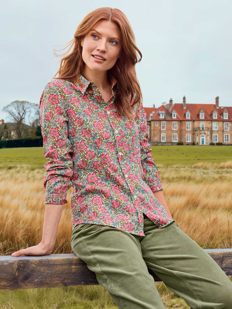 Produktbild zu Liberty-Bluse mit Rosen