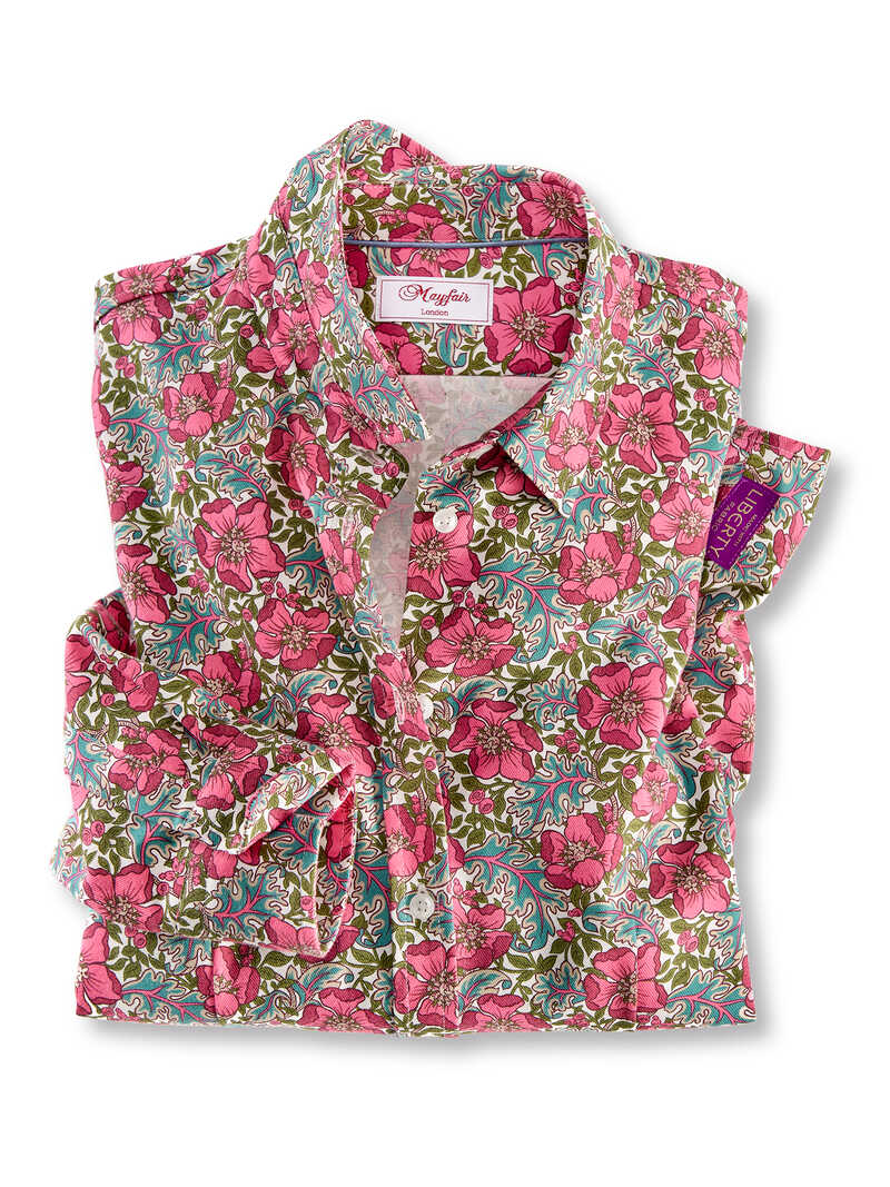 Alternatives Bild 1 zu Liberty-Bluse mit Rosen
