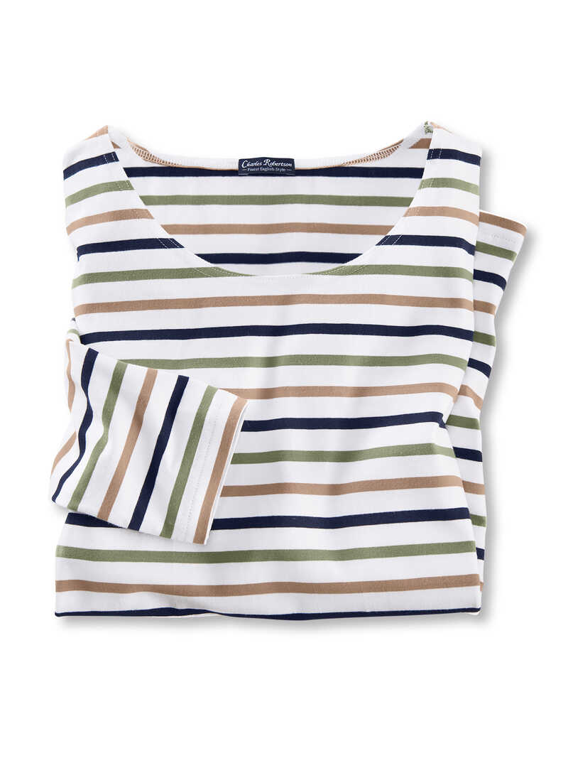 Produktbild zu Jersey-Streifenshirt Highlands