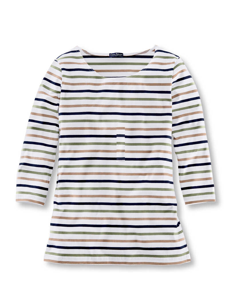 Alternatives Bild 1 zu Jersey-Streifenshirt Highlands