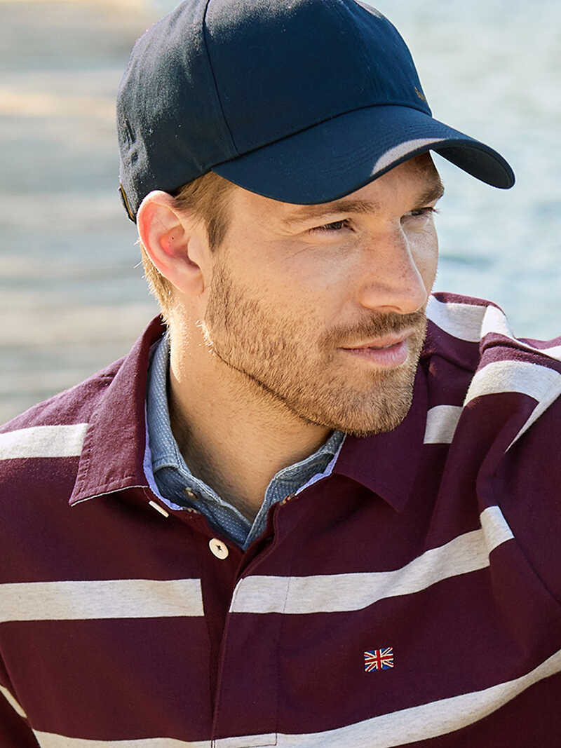 Alternatives Bild 4 zu Rugbyshirt Rot-Wei