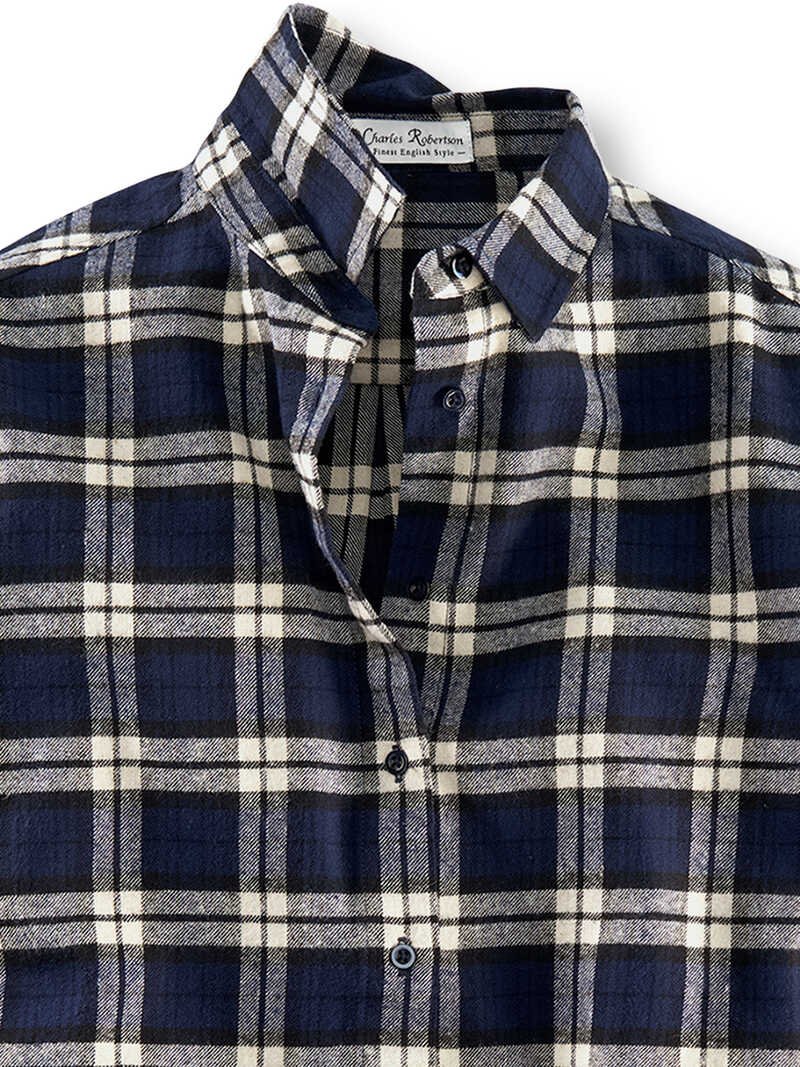 Alternatives Bild 2 zu Flanell-Karobluse