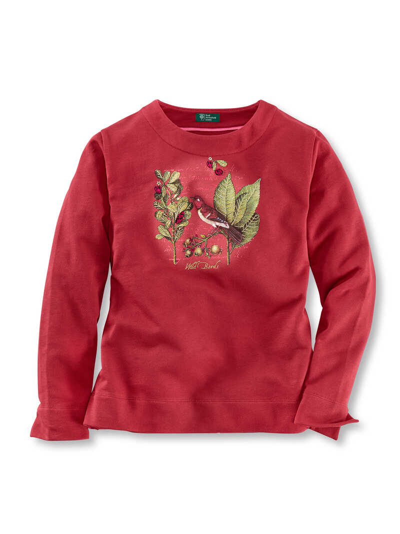 Alternatives Bild 1 zu Rotes Sweatshirt Wild Bird