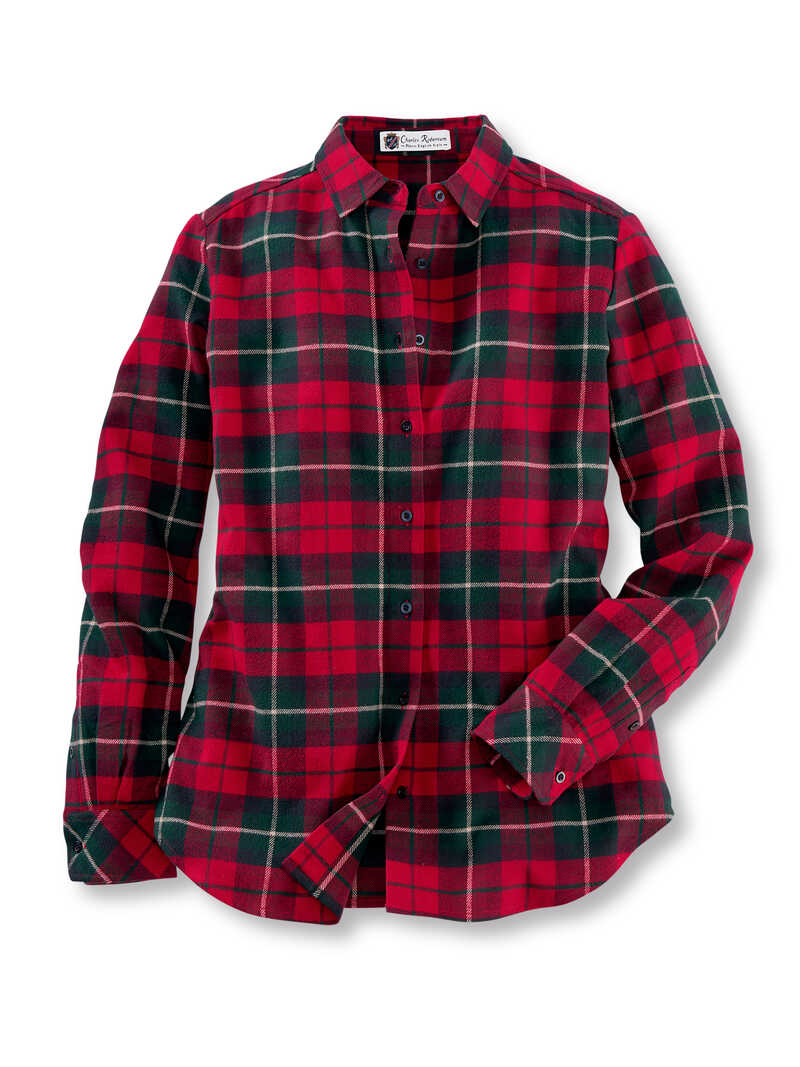 Alternatives Bild 1 zu Karo-Flanellbluse