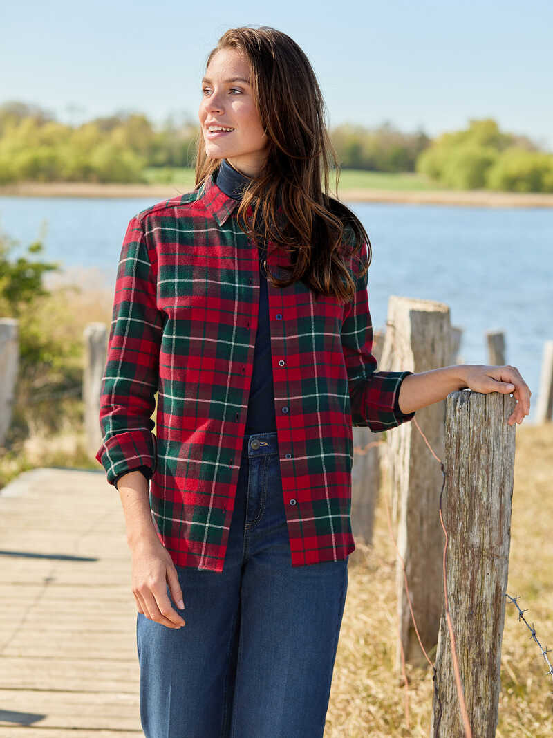 Alternatives Bild 3 zu Karo-Flanellbluse