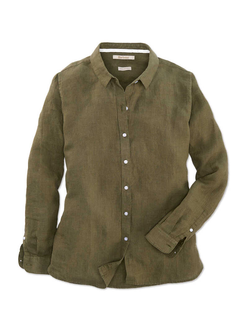 Alternatives Bild 1 zu Leinen-Damenbluse