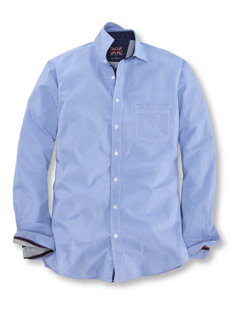 Alternatives Bild 2 zu Hemd mit Mini-Hahnentritt-Dessin