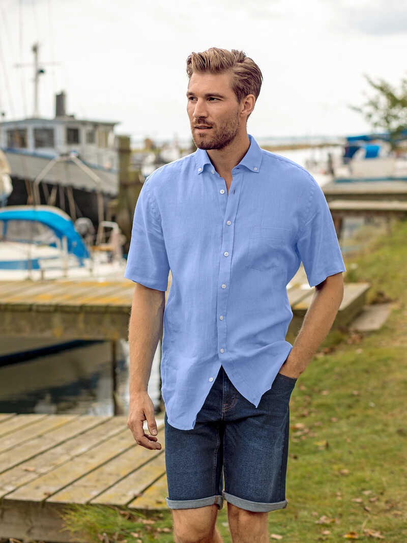 Alternatives Bild 2 zu Leinen-Sommerhemd