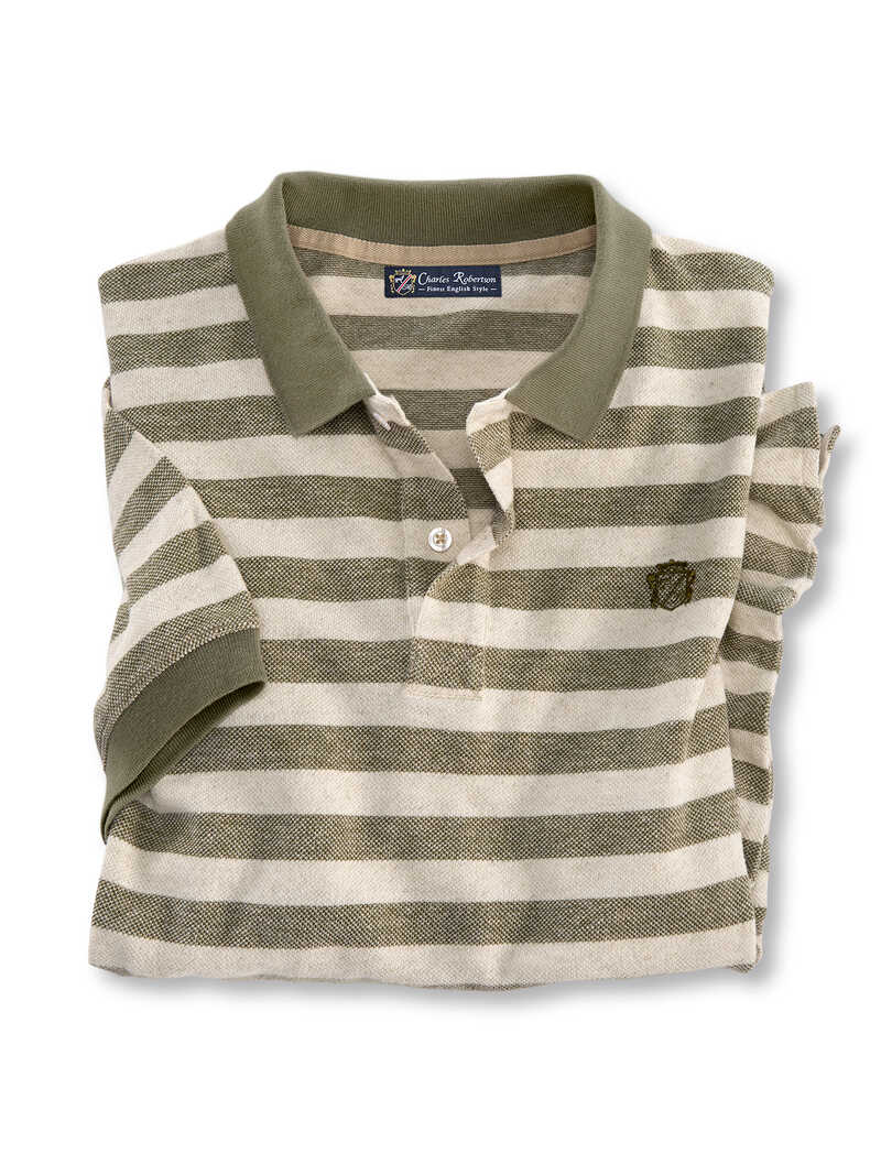 Produktbild zu Streifen-Poloshirt