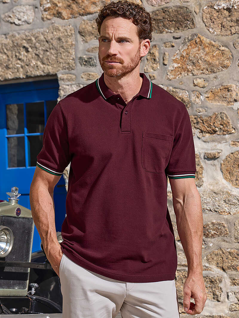 Alternatives Bild 3 zu Retro-Polohemd