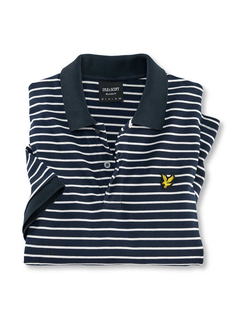 Alternatives Bild 1 zu Streifen-Poloshirt