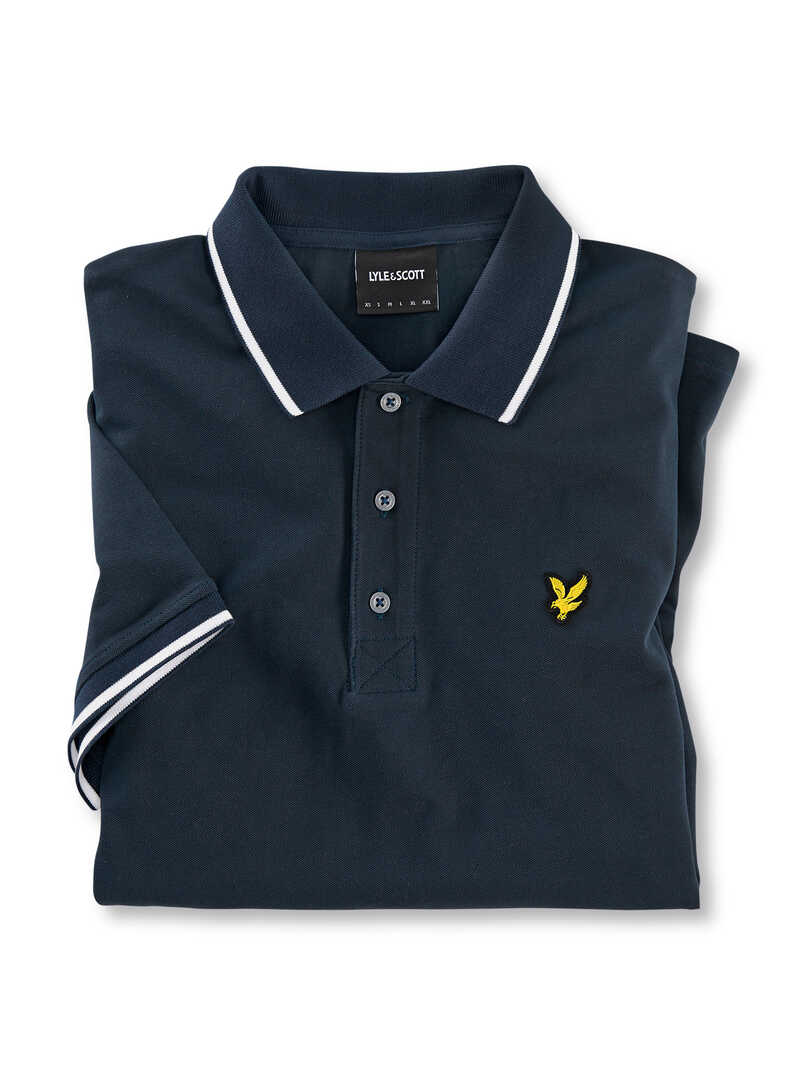 Produktbild zu Pique-Poloshirt Tipped
