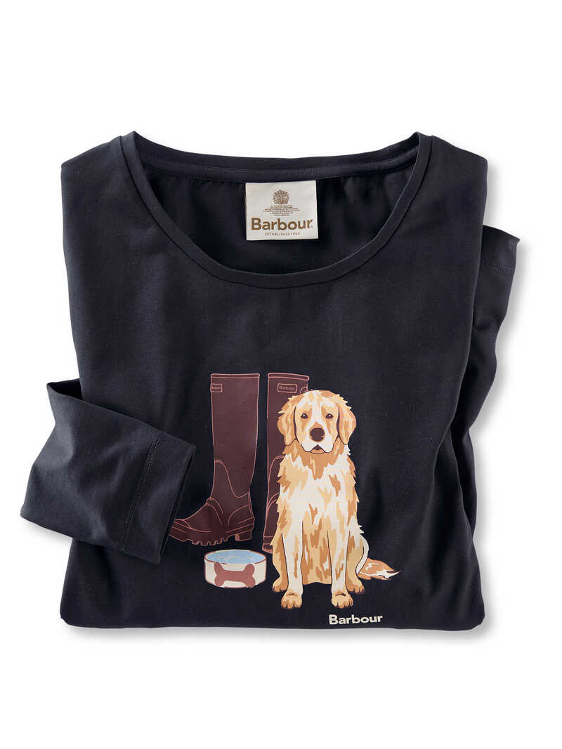 Produktbild zu Langarmshirt Hedley mit Labrador