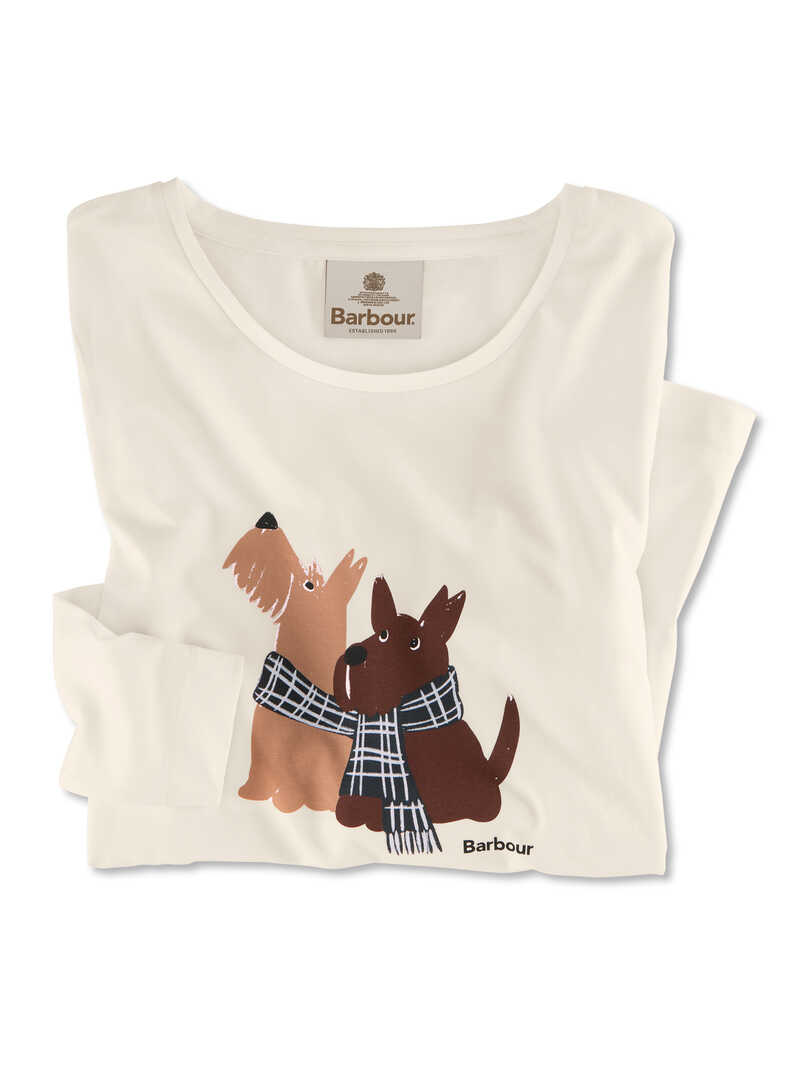 Produktbild zu Langarmshirt mit Scottish Terrier Hunden