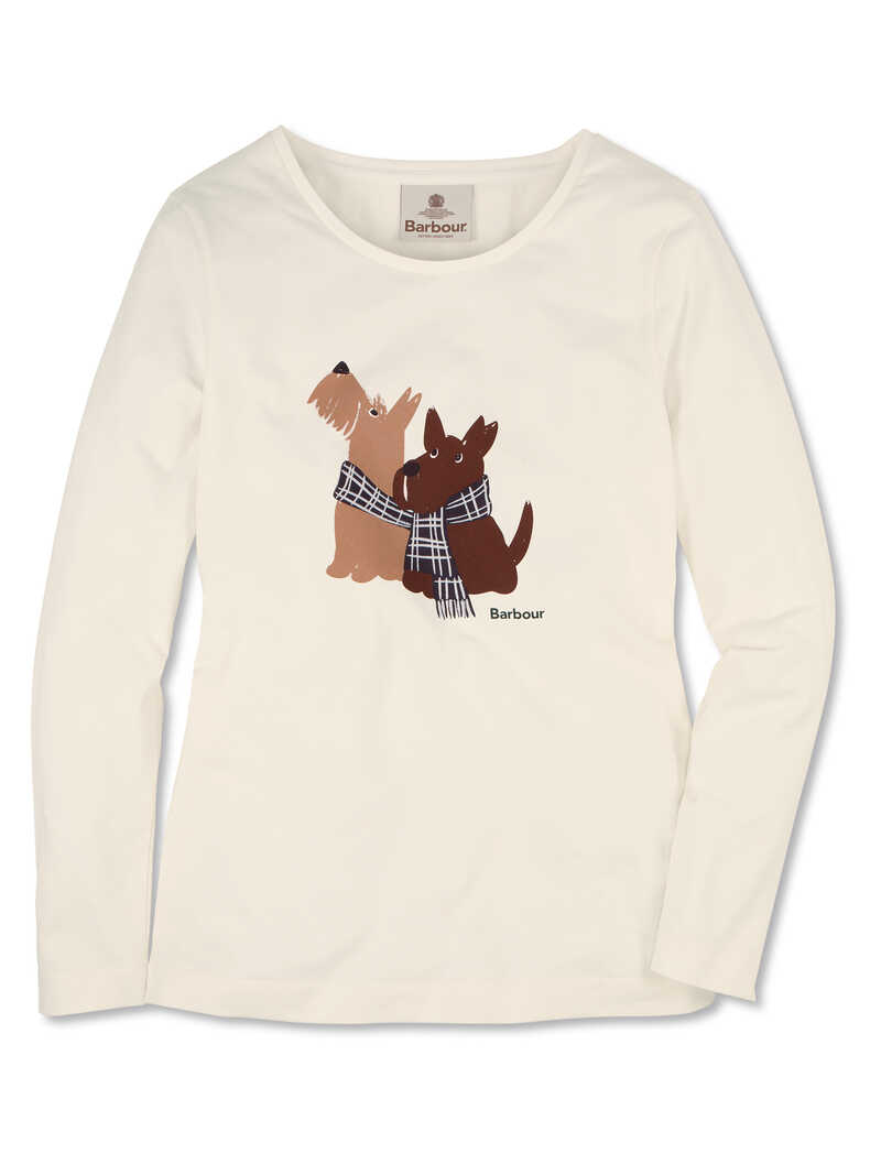 Alternatives Bild 1 zu Langarmshirt mit Scottish Terrier Hunden