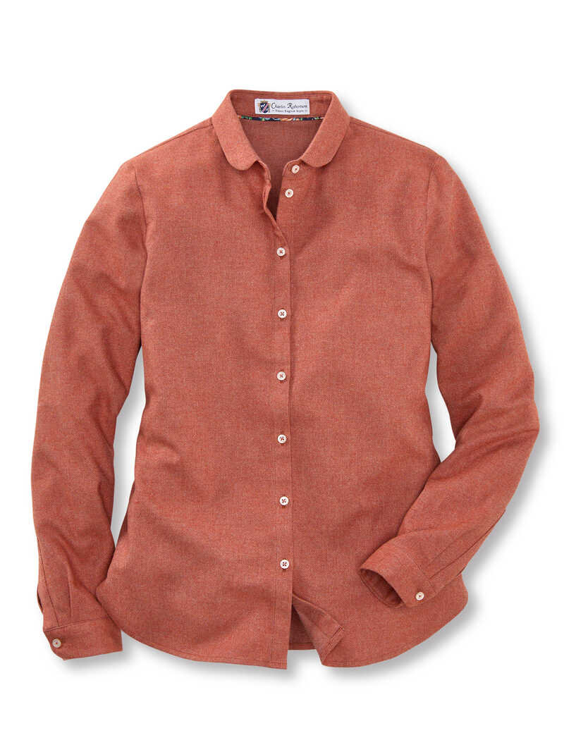 Alternatives Bild 1 zu Flanell-Bubikragenbluse