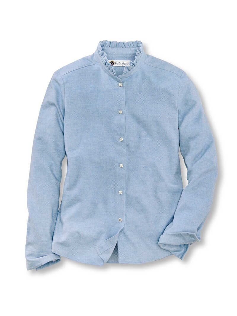 Alternatives Bild 1 zu R�schen-Flanellbluse