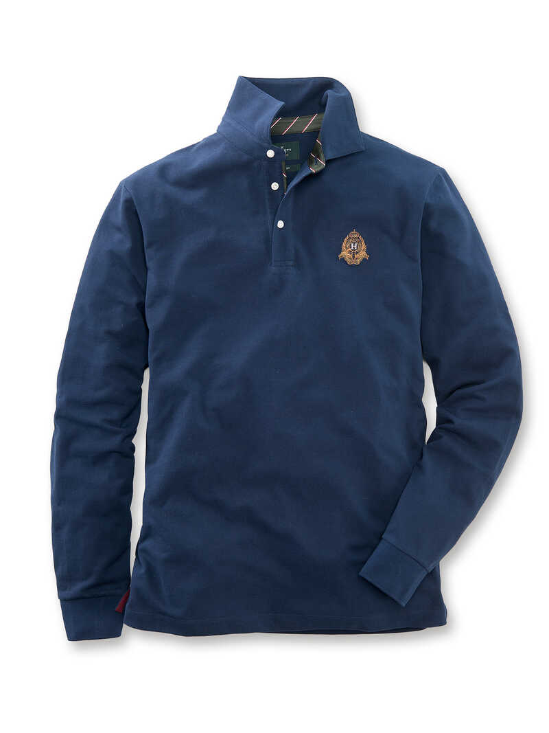 Alternatives Bild 1 zu Langarm-Poloshirt