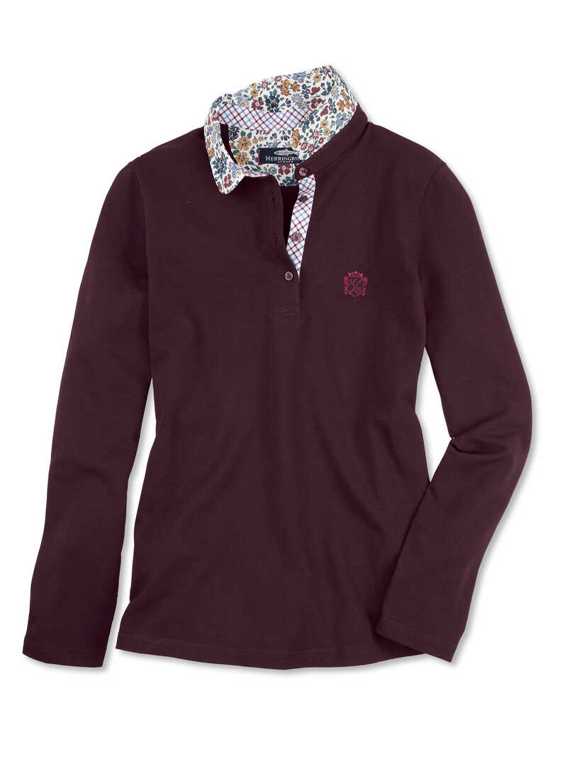 Alternatives Bild 1 zu Poloshirt mit Libertykragen