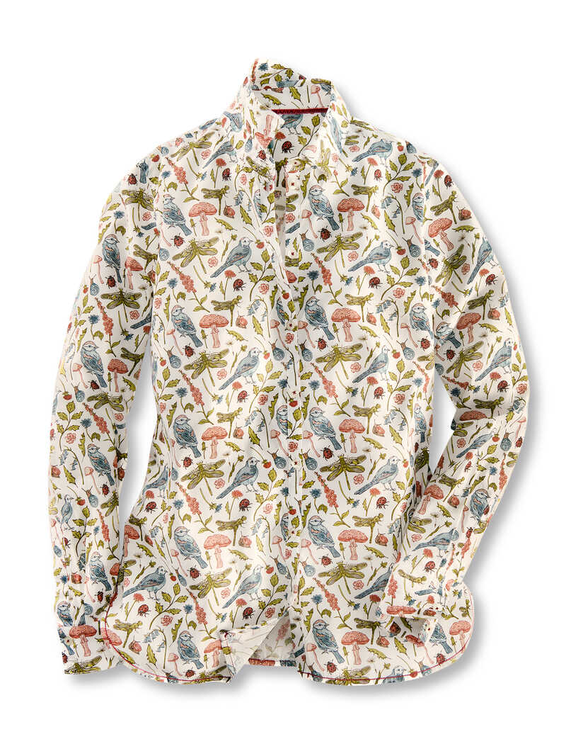 Alternatives Bild 1 zu Printbluse Forest mit V�geln