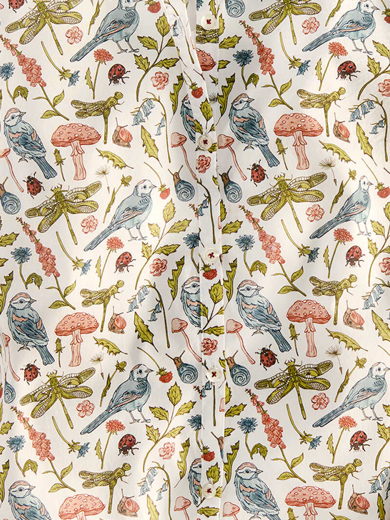 Alternatives Bild 2 zu Printbluse Forest mit V�geln