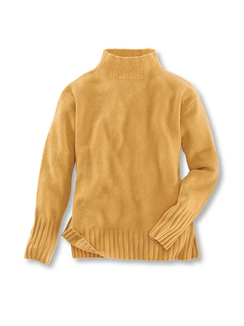 Alternatives Bild 1 zu Damen-Wollpullover mit Turtleneck