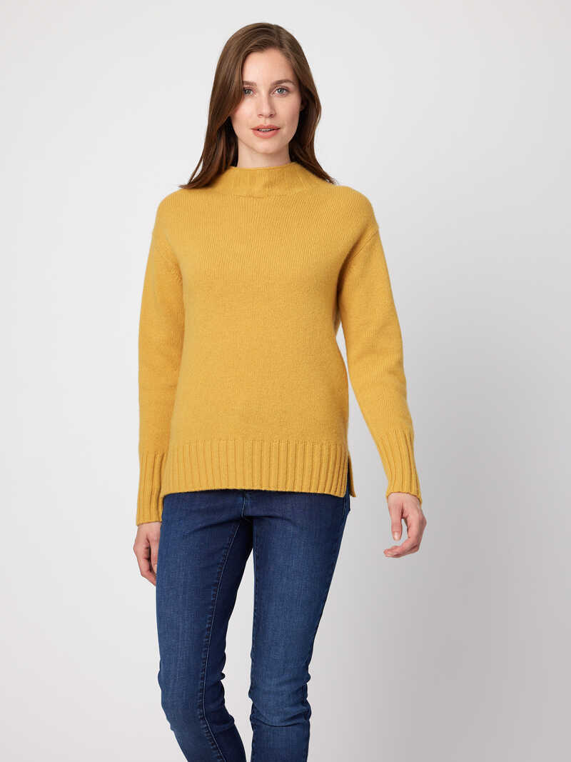 Alternatives Bild 2 zu Damen-Wollpullover mit Turtleneck