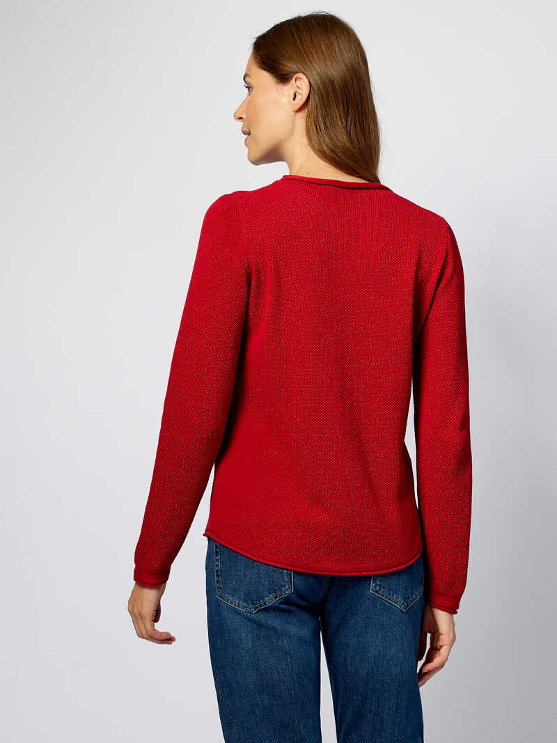 Alternatives Bild 4 zu Rundhals-Damen-Pullover