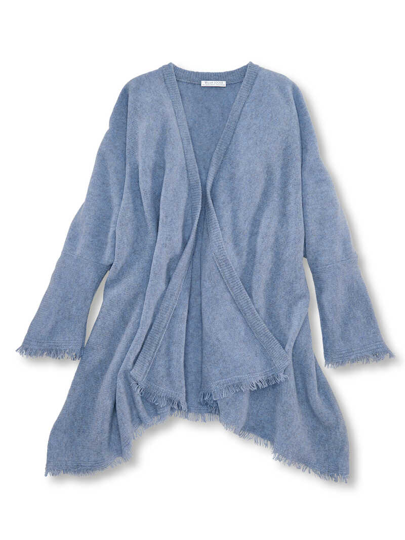 Alternatives Bild 1 zu Strickcape aus Super Geelong