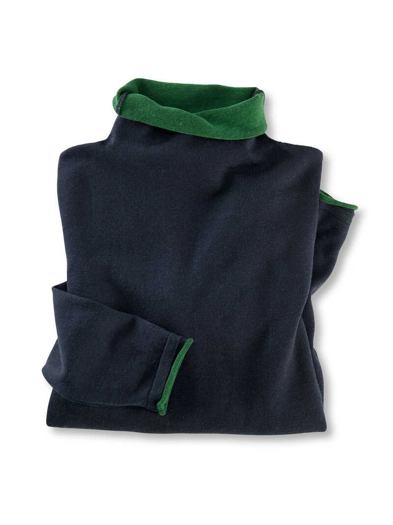 Produktbild zu Merino-Rollkragenpullover