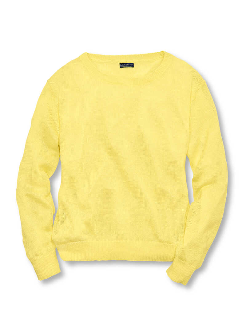 Produktbild zu Leinen-Sommerpullover