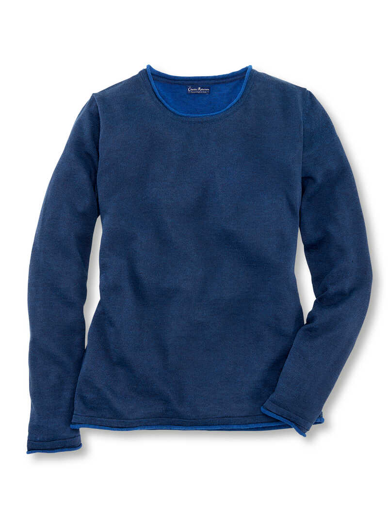 Alternatives Bild 1 zu Sommerpullover Leinen-Baumwoll-Mix