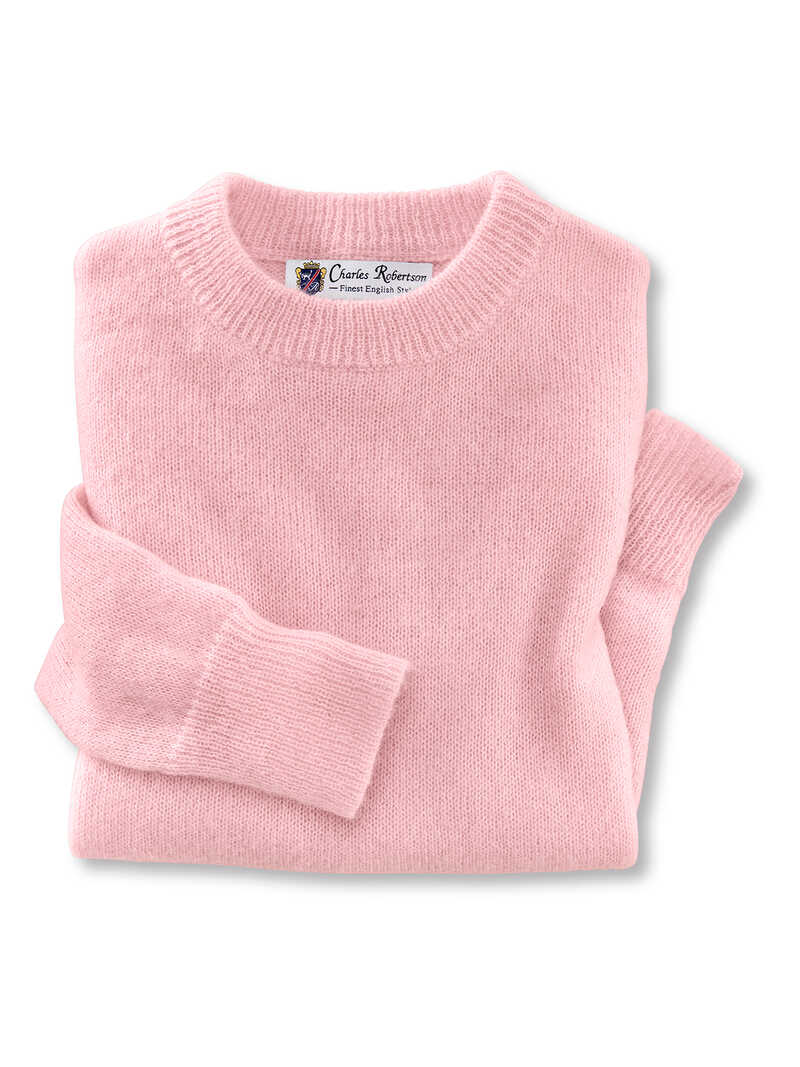 Produktbild zu Rosa Wollpullover