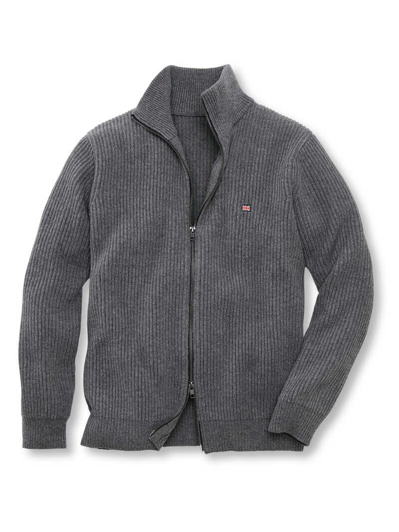 Alternatives Bild 1 zu Lambswool-Zip-Cardigan Hugh