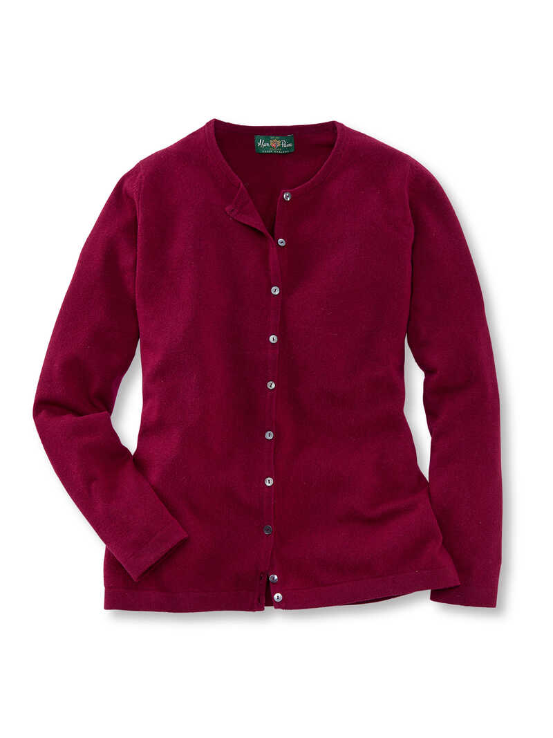 Produktbild zu Roter Geelong-Cardigan Ardallie
