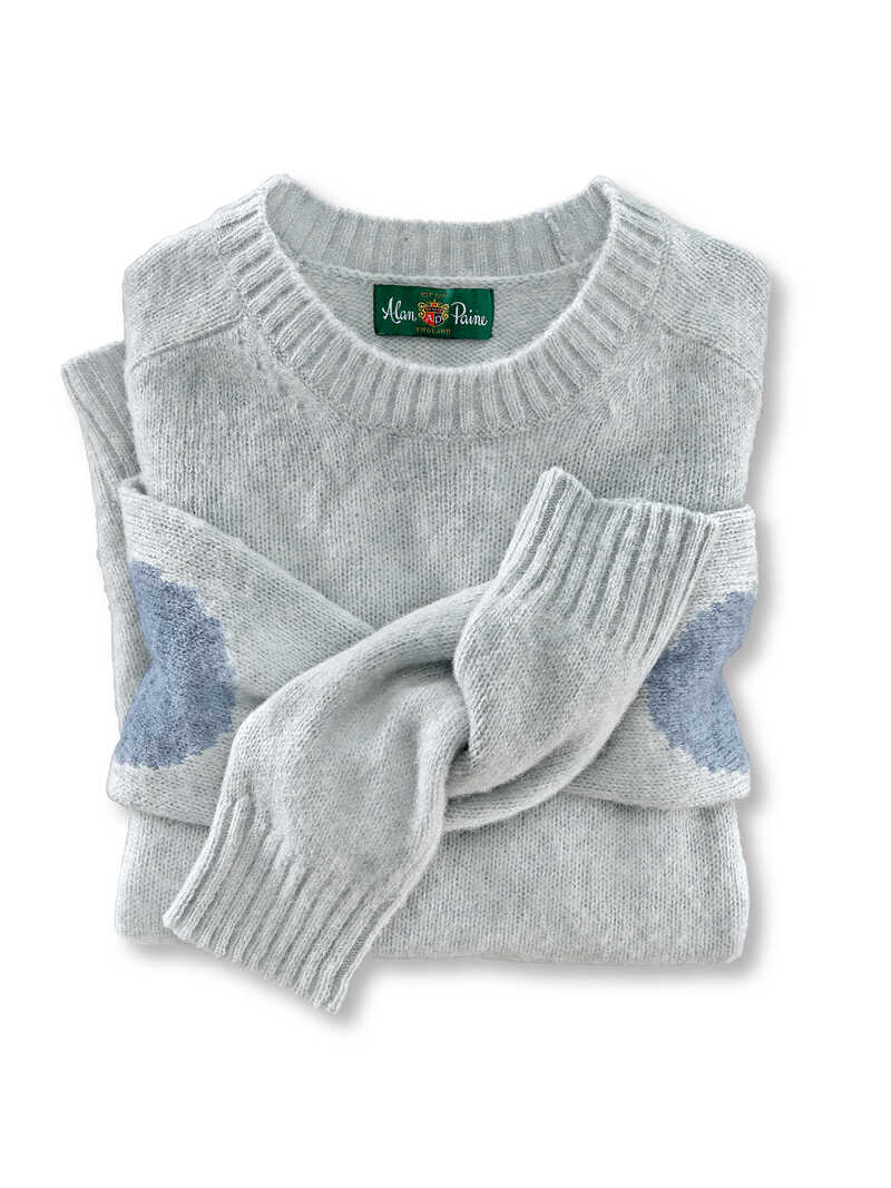 Produktbild zu Wollpullover mit Rundhals